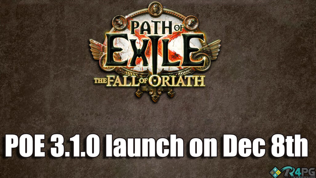 Path Of Exile Update 3.1.0 Delayed By A Week - Launch on December 8th